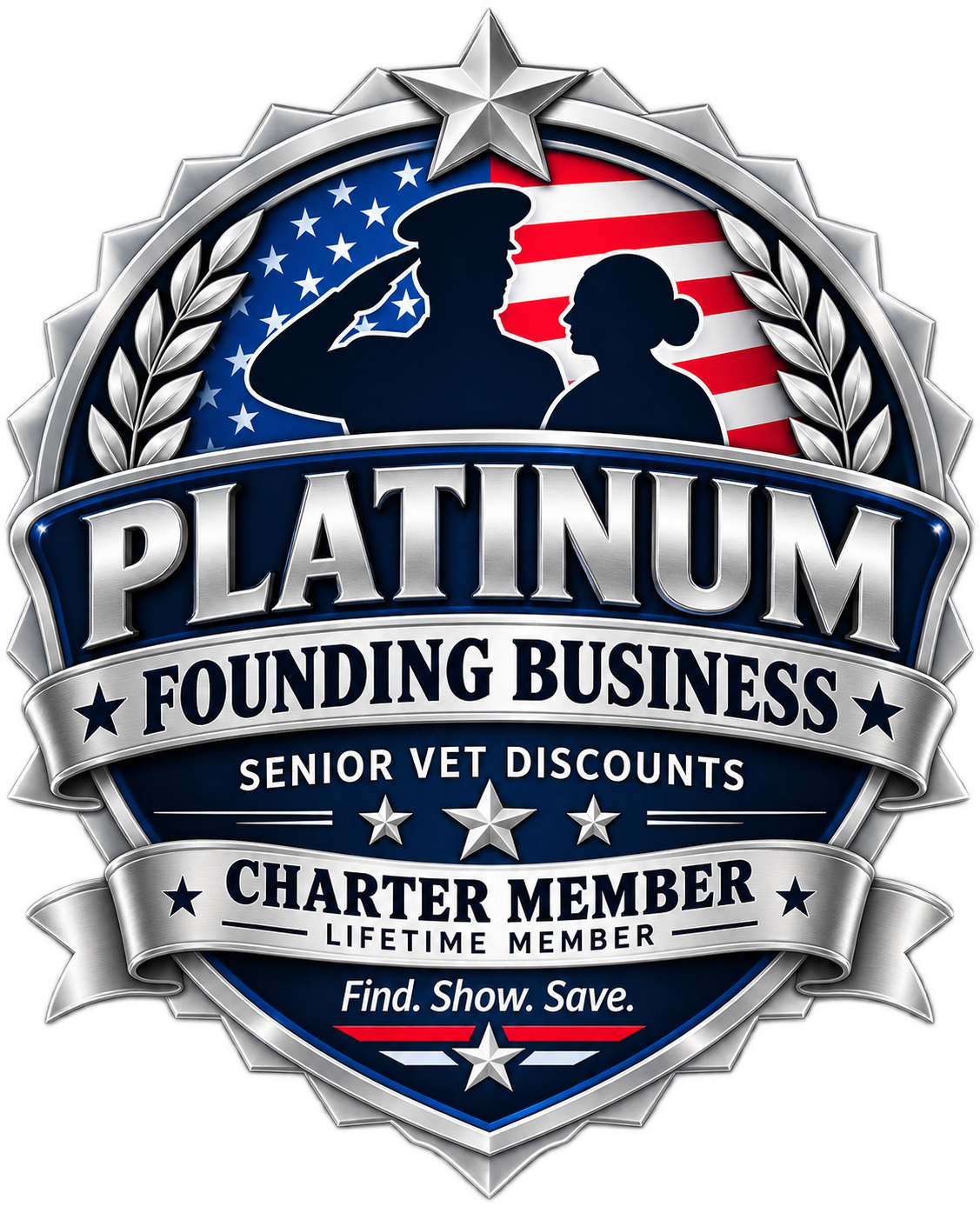 Senior Vet Discounts Platinum Founding Business